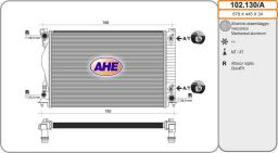 AHE Radiateur, refroidissement du moteur AHE