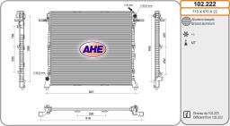 AHE Radiateur, refroidissement du moteur AHE