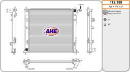 AHE Radiateur, refroidissement du moteur AHE