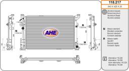 AHE Radiateur, refroidissement du moteur AHE