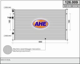 AHE Radiateur, refroidissement du moteur AHE