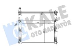 KALE OTO RADYATOER Radiateur, refroidissement du moteur KALE OTO RADYATÖR