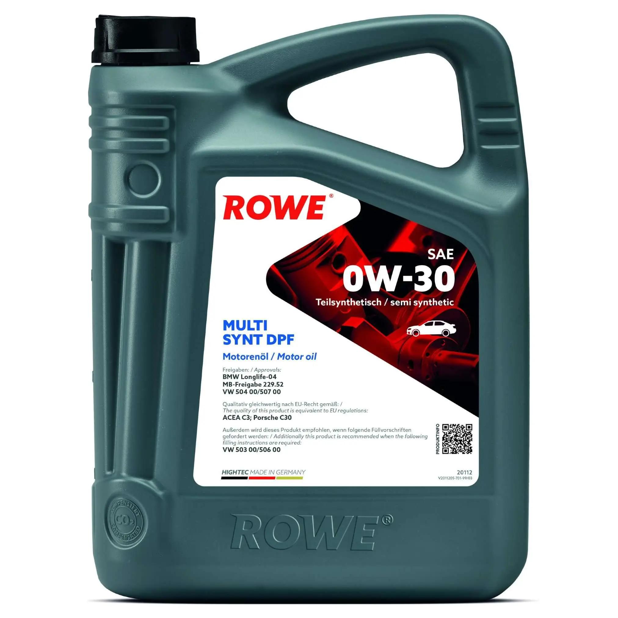 ROWE Huile moteur ROWE