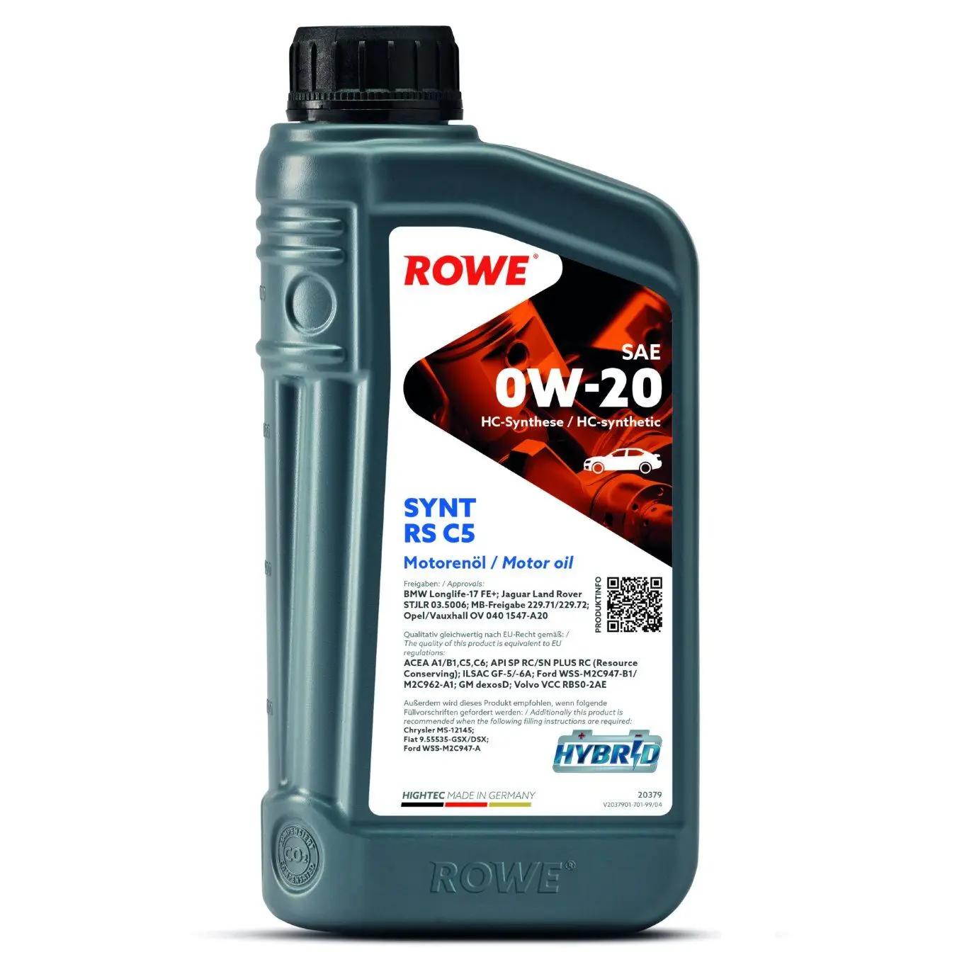 ROWE Huile moteur ROWE
