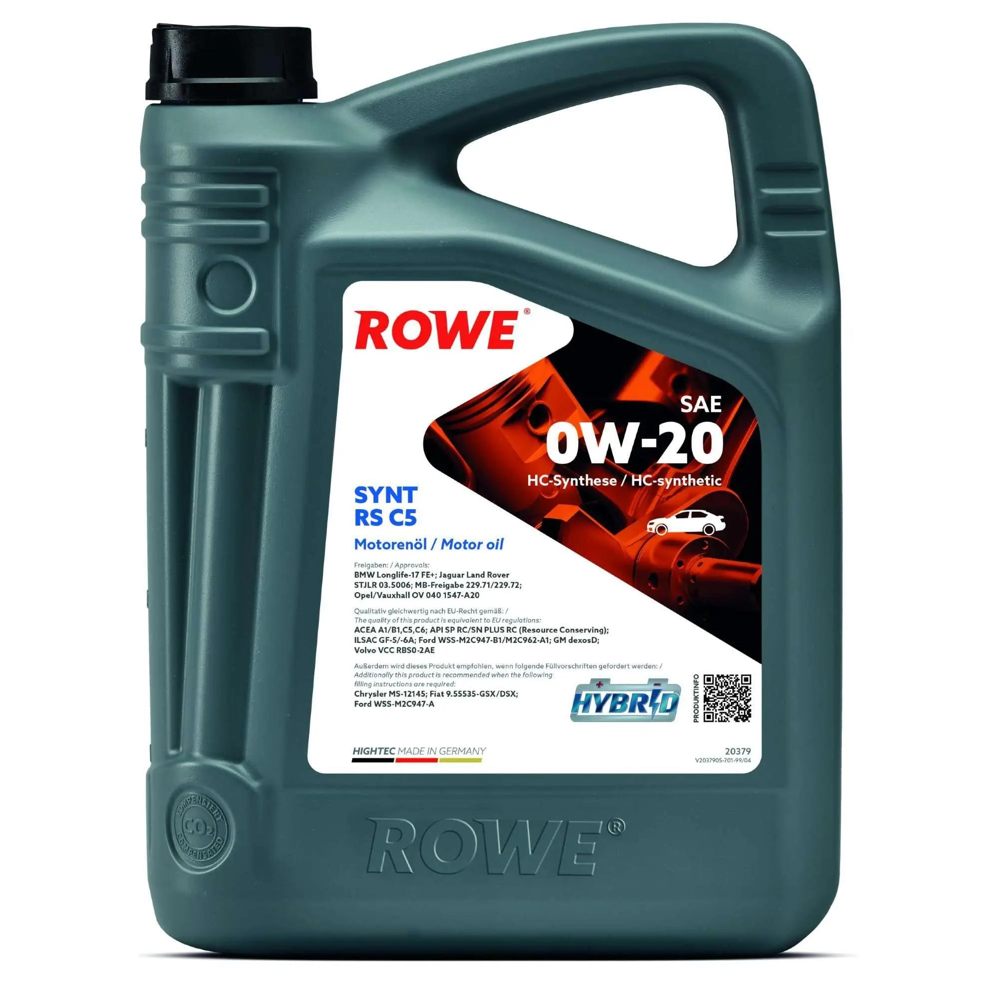 ROWE Huile moteur ROWE