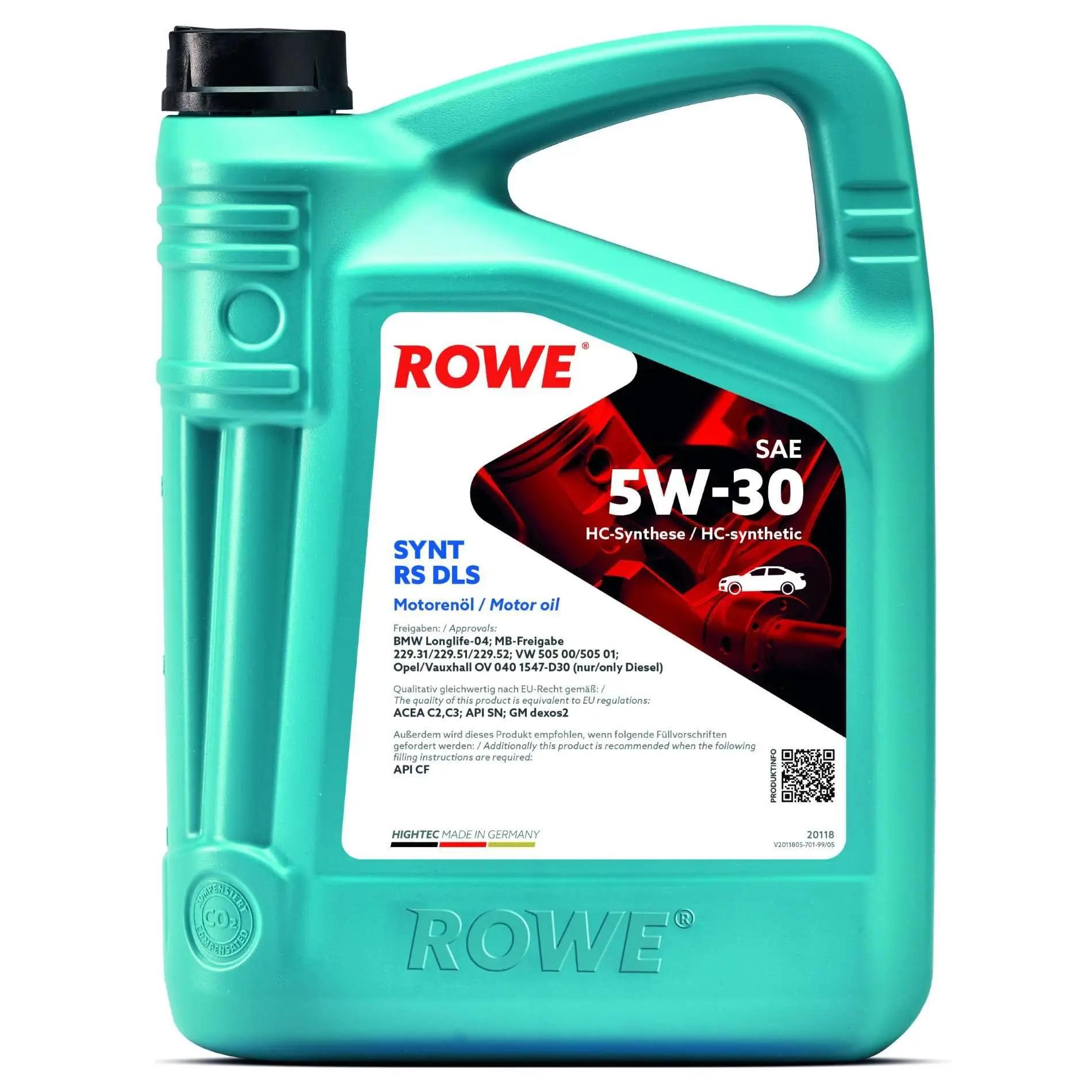 ROWE Huile moteur ROWE
