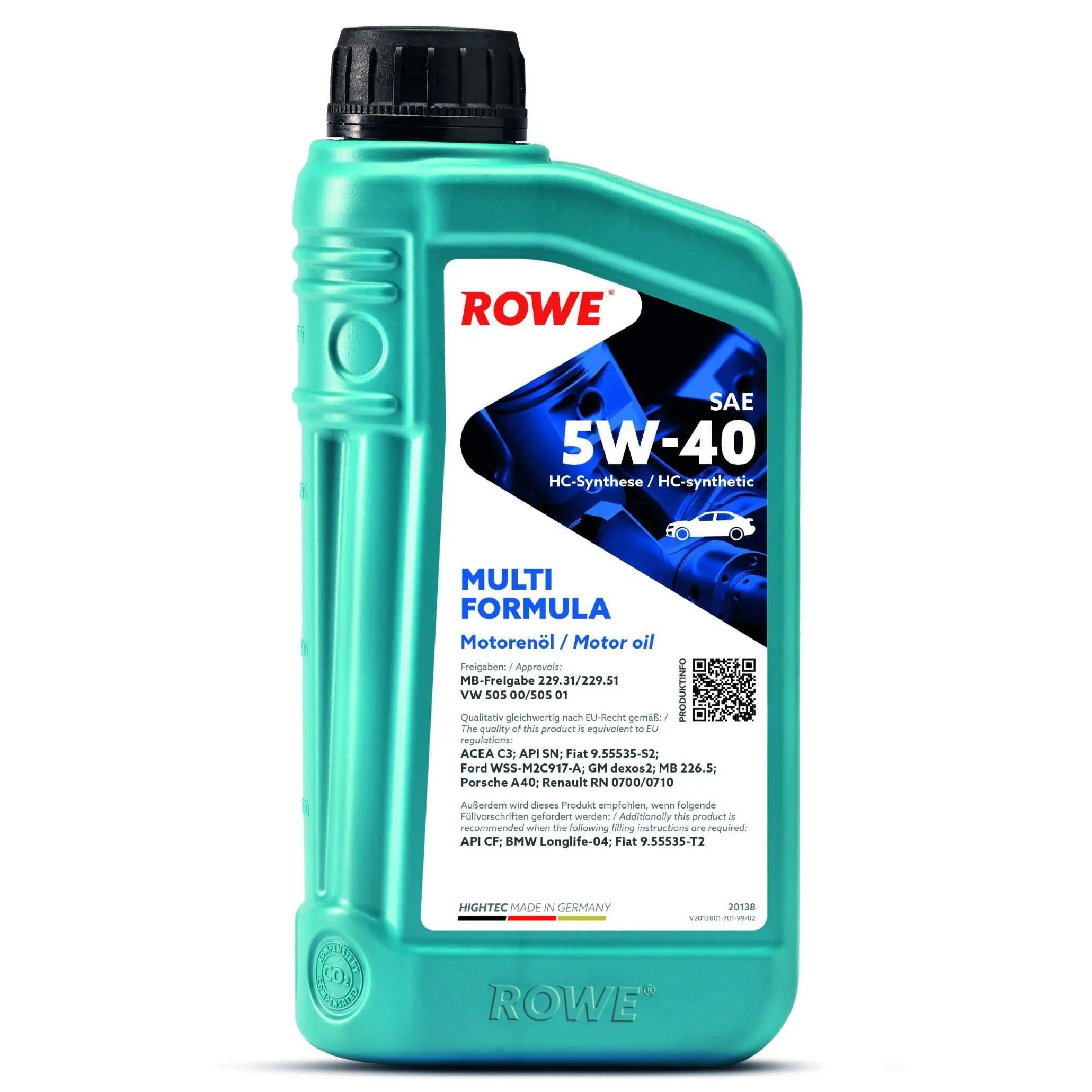 ROWE Huile moteur ROWE