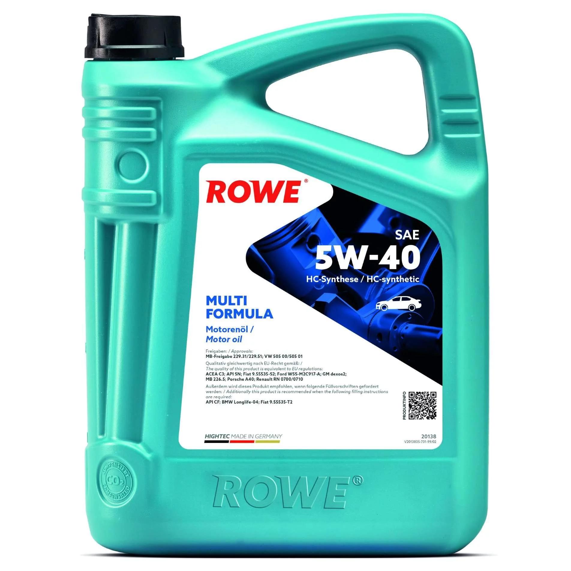 ROWE Huile moteur ROWE