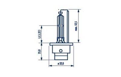 NARVA Ampoule, projecteur longue portée Xenon