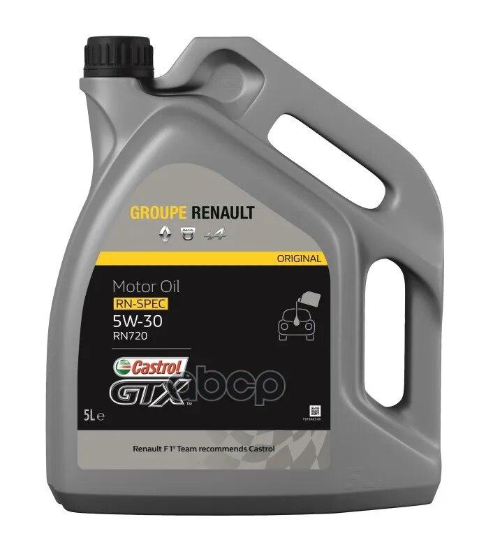 RENAULT OEM HUILE MOTEUR CASTROL GTX RN700 RENAULT ORIGINE 10W40 5L