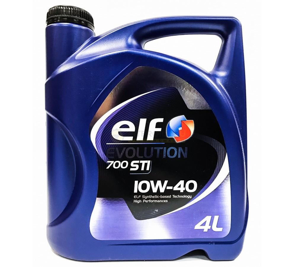 ELF HUILE MOTEUR ELF EVOLUTION 700 STI 10W40 4L MADE IN FRANCE