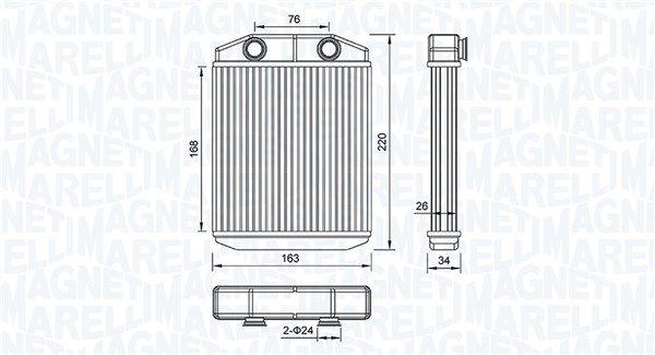 MAGNETI MARELLI Système de chauffage