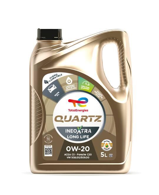 TOTAL HUILE MOTEUR TotalEnergies QUARTZ INEO XTRA LONG LIFE 0W-20 5L