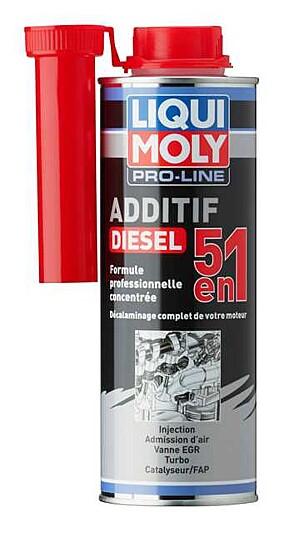Liqui Moly Pro-Line Additif diesel 5 en 1 - NETTOYANT DIESEL 500ML