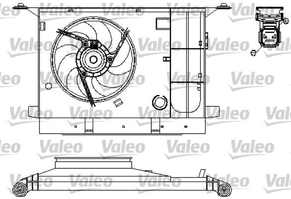 VALEO Ventilateur de radiateur