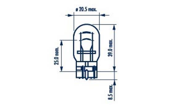 NARVA Ampoule pour feux arrières