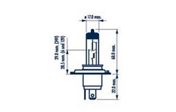 NARVA Ampoule projecteur longue portée