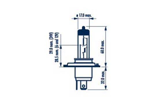 NARVA Ampoule projecteur longue portée