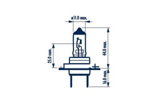 NARVA Ampoule projecteur longue portée