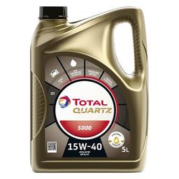 TOTAL HUILE MOTEUR TOTAL QUARTZ 5000 15W40 5L