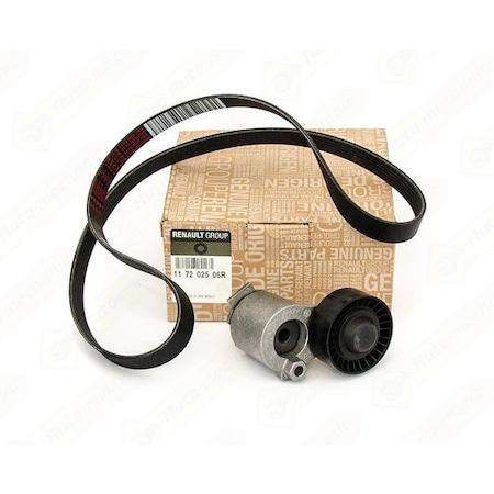 RENAULT OEM Jeu de courroies trapézoïdales d'alternateur 117202506R