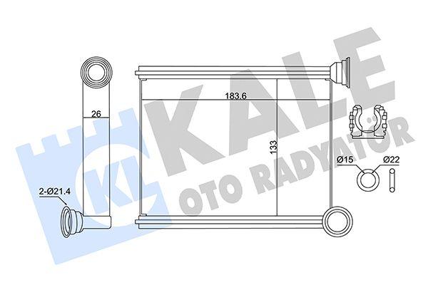KALE Radiateur de chauffage