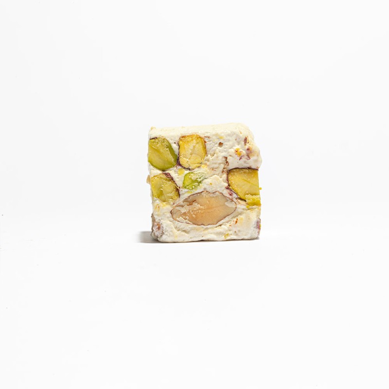 NOUGAT PISTACHES, AMANDES MIEL