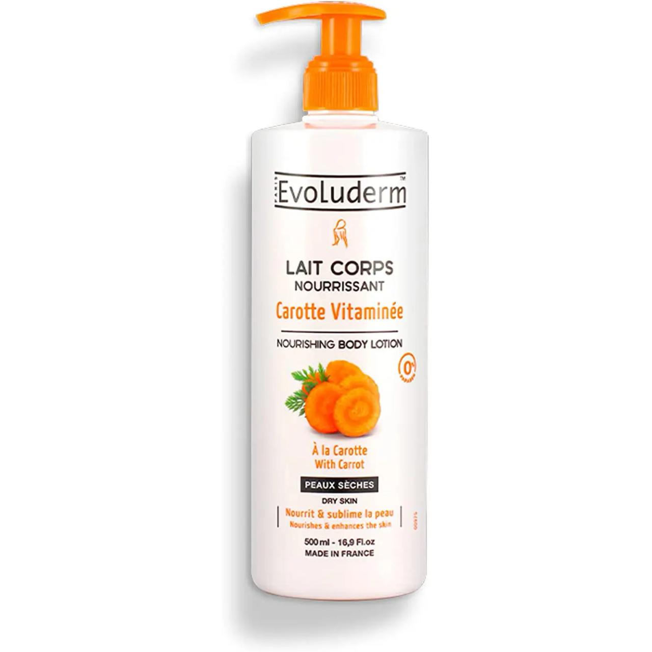 Evoluderm Lait de corps Carotte Vitaminée