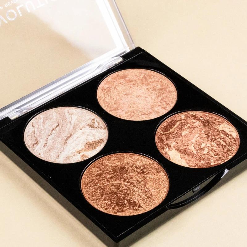 Palette Highlighter Bronzer Cheek Kit Revolution
