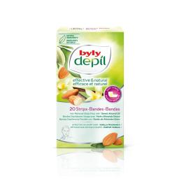 Byly Bandes dépilatoire pour visage