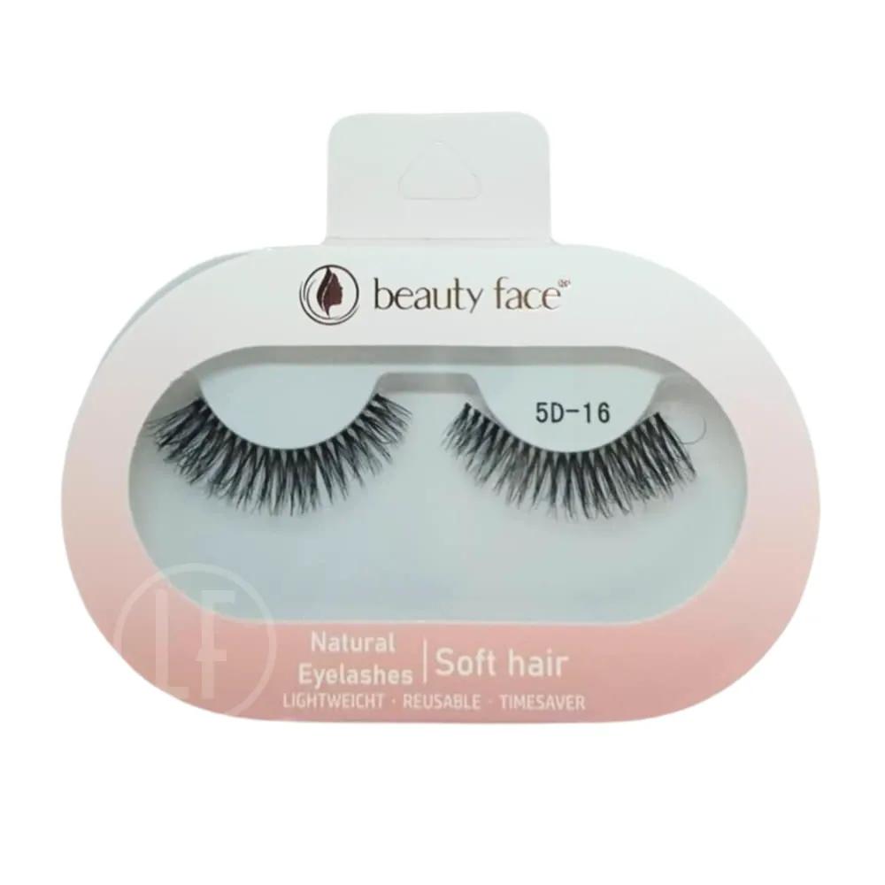 Beauty Face 5D-16 Faux cils à poils naturels