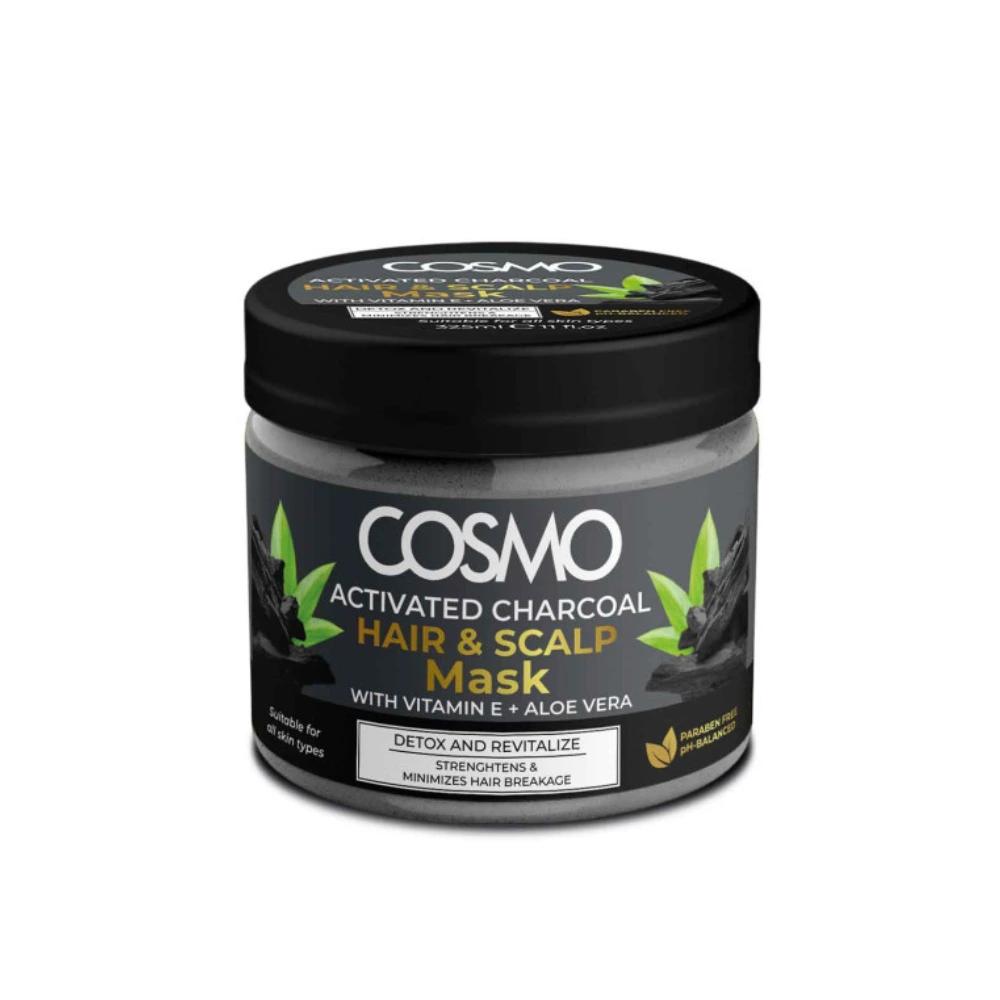 chevelu Masque Charbon actif Cosmo