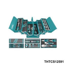 TOTAL caisse a outil metallique 59 PCS THTCS12591