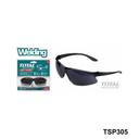 TOTAL lunette de sécurité noire TSP305