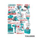 TOTAL Pack electroporatif + sac + acc 5en1 TCKLI20595