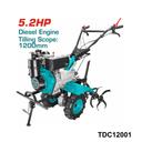 Diesel TOTAL motoculteur 5.2hp TDC12001