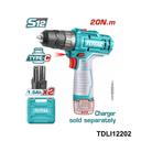 TOTAL visseuse 12v 20nm double batterie TDLI12202