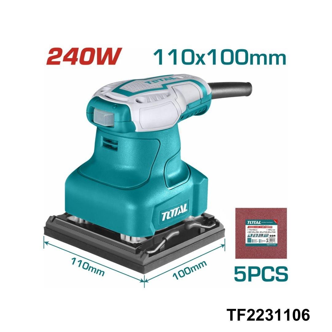 TOTAL ponceuse vibrante 240w TF2231106