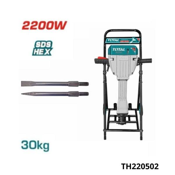 TOTAL marteau piqueur 2200w