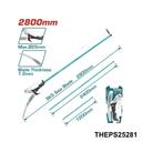 TOTAL scie a perche extensible secateur THEPS25281