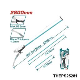 TOTAL scie a perche extensible secateur THEPS25281