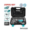 TOTAL jeu cle 25 pcs 1 2 THT121251