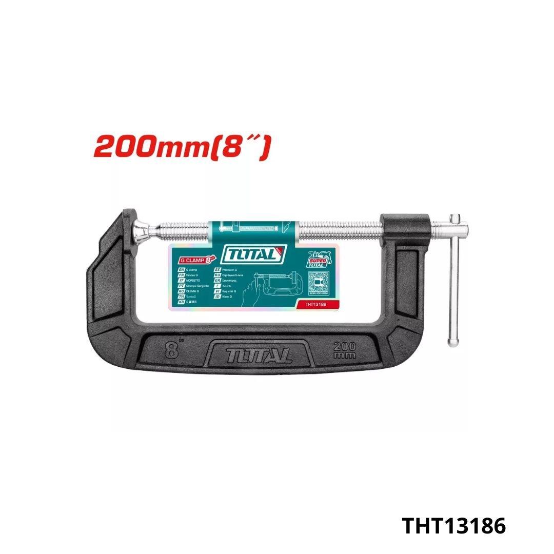 TOTAL serre joint bois 8″ 200mm THT13186