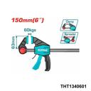 TOTAL serre joint a cliquet 6″ 63x150mm THT1340601