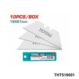 TOTAL jeu de 10 lames 19x61mm THT519001