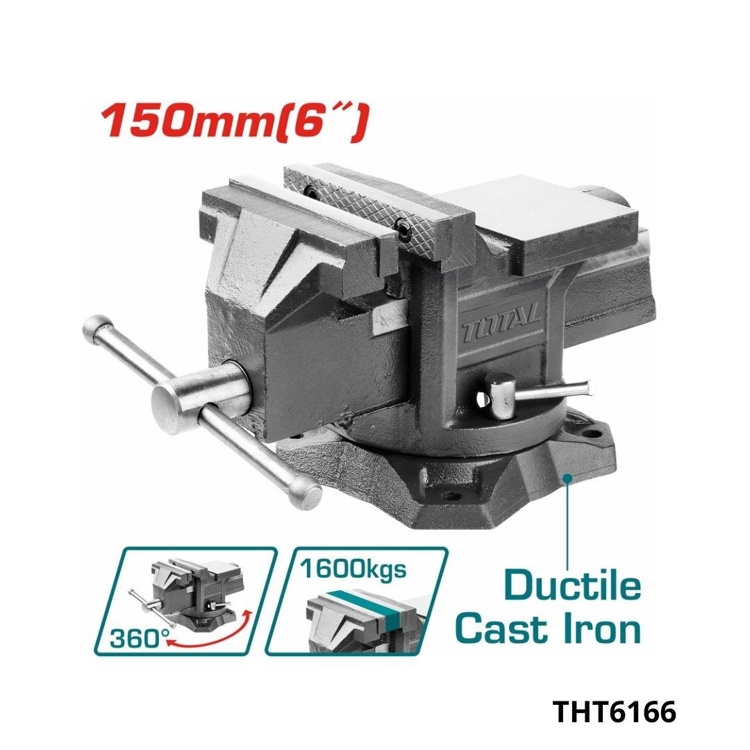 TOTAL etau acier 150 mm 06″ THT6166