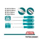 TOTAL jeu de 4 tournevis THTDC250401