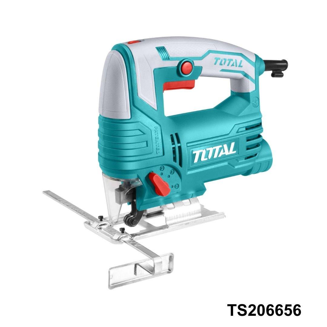 TOTAL scie sauteuse 570w + 3 lames de scie + jeu de charbon TS206656