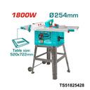 TOTAL scie a table 1800w 254mm TS51825428