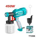 TOTAL pistolet de peinture électrique 450w TT3506